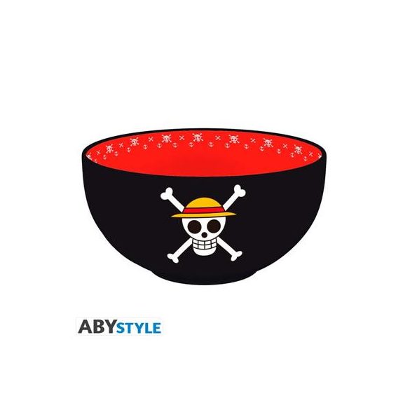 ONE PIECE - Bowl - 600ml - "Skulls" - cardboard Box-ABYBOL057
