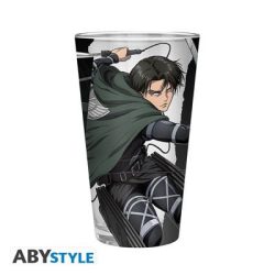 ATTACK ON TITAN - Large Glass - 400ml - Levi S4-ABYVER209
