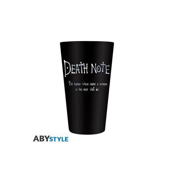 DEATH NOTE - Large Glass - 400ml - Ryuk - Matte-ABYVER163