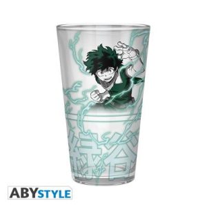 MY HERO ACADEMIA - Large Glass - 400ml - Izuku & Bakugo-ABYVER152