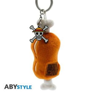 ONE PIECE - Plush Keychain "Meat on a bone"-ABYKEY592