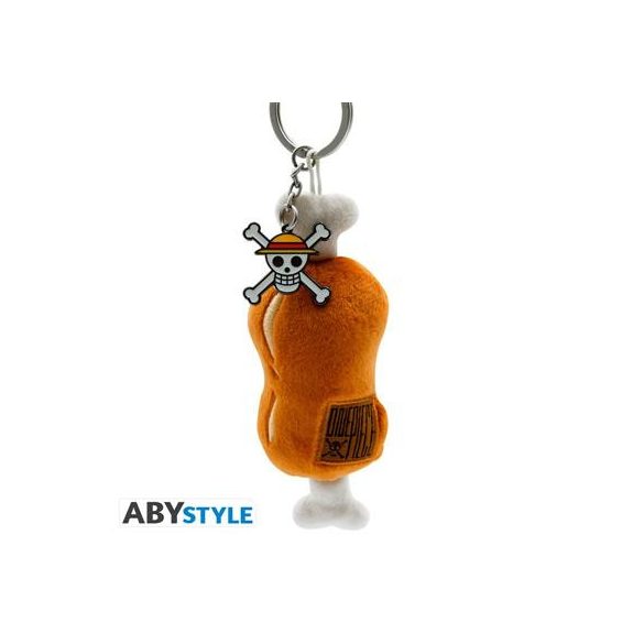 ONE PIECE - Plush Keychain "Meat on a bone"-ABYKEY592