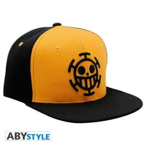 ONE PIECE - Snapback Cap - Black & Yellow - Trafalgar-ABYCAP020