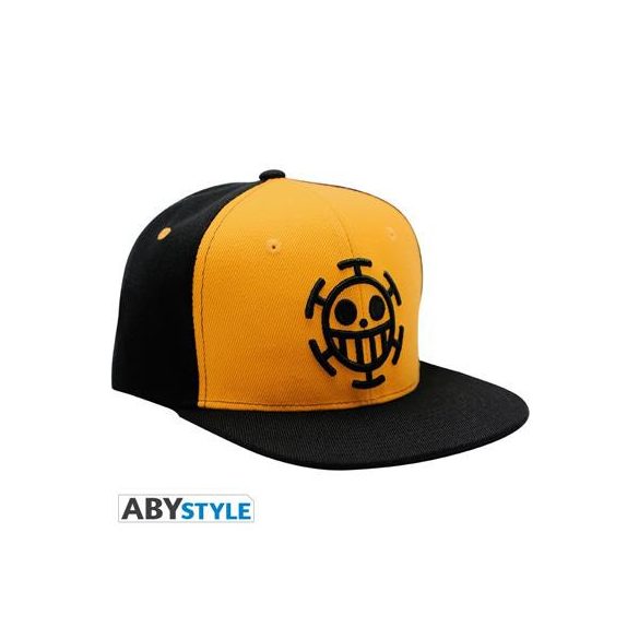ONE PIECE - Snapback Cap - Black & Yellow - Trafalgar-ABYCAP020