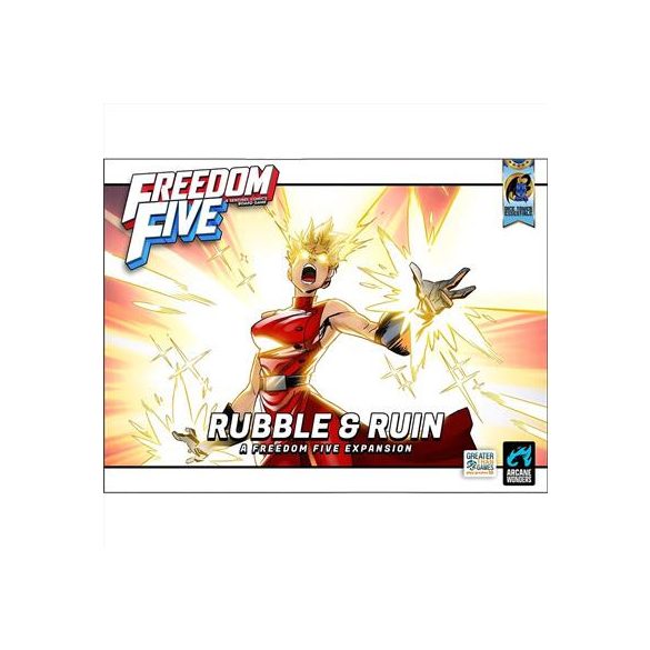 Freedom Five: Rubble Ruin Expansion Retail - EN-AWGDTE15FFRR