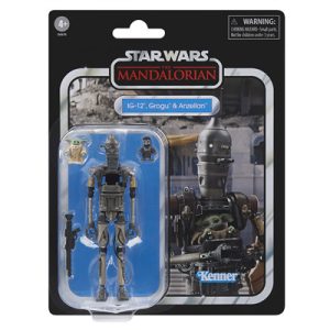 Star Wars The Vintage Collection IG-12, Grogu & Anzellan-G06705L0