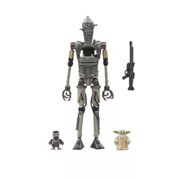Star Wars The Vintage Collection IG-12, Grogu & Anzellan figura szett