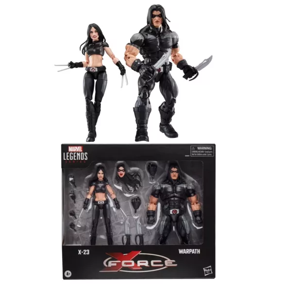 Marvel Legends Series X-Force X-23 & Warpath-G06045L0