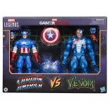Marvel Legends Series Gamerverse Captain America vs Venom-G06225L0