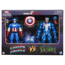 Marvel Legends Series Gamerverse Captain America vs Venom-G06225L0