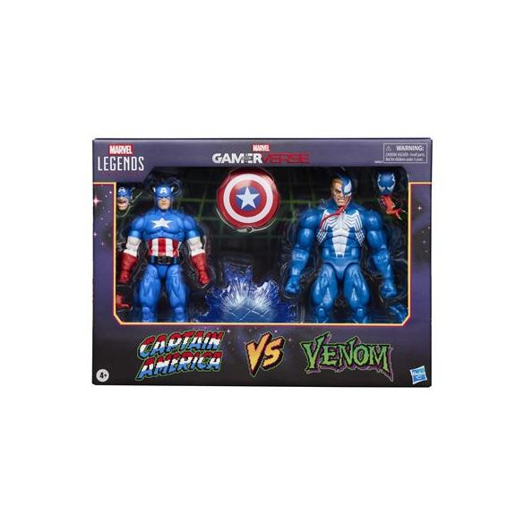 Marvel Legends Series Gamerverse Captain America vs Venom-G06225L0