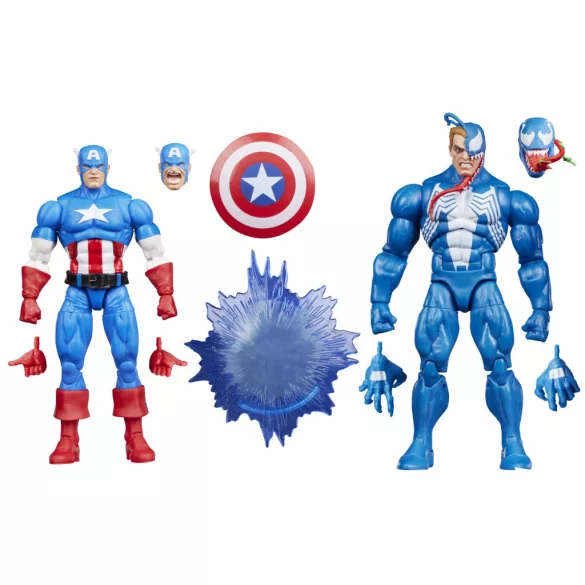 Marvel Legends Series Gamerverse Captain America vs Venom-G06225L0
