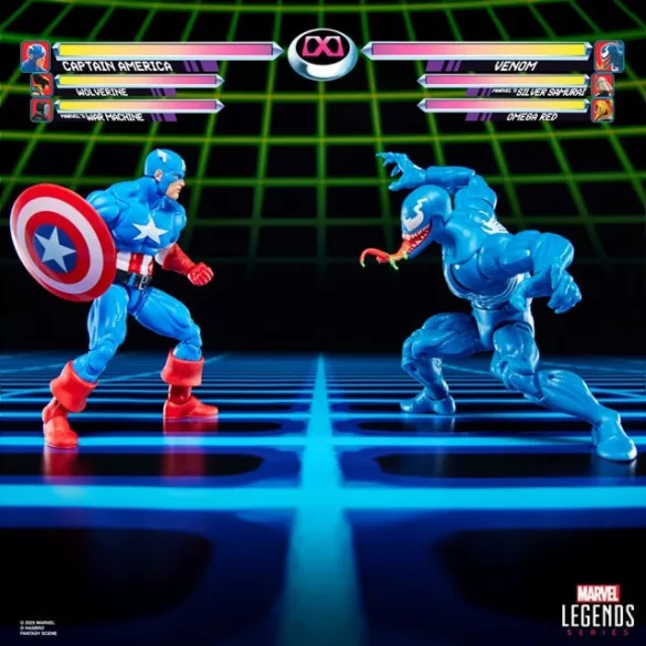 Marvel Legends Series Gamerverse Captain America vs Venom-G06225L0