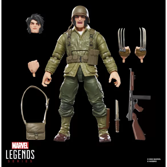 Marvel Legends Series Wolverine (WWII Logan)-G08205X0