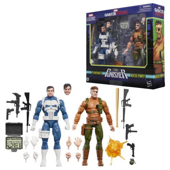 Marvel Legends Series Gamerverse Punisher and Nick Fury-G18715L0