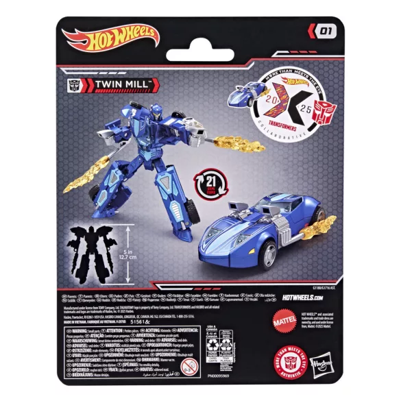 Transformers Collaborative Hot Wheels® x Transformers Twin Mill-G11805X0