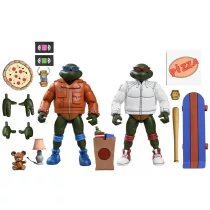   TMNT (Cartoon) 7-inch Scale Action Figure - Punk Leo and Punk Raph 2 Pack