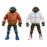 TMNT (Cartoon) 7 hüvelykes akciófigura - Punk Leo és Punk Raph 2 Pack