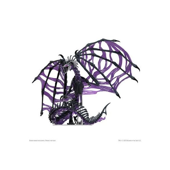 D&D Icons of the Realms: Black Dracolich Boxed Miniature - EN-WZK96322