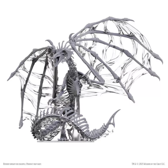 D&D Nolzur's Marvelous Miniatures: Black Dracolich Boxed Miniature-90797