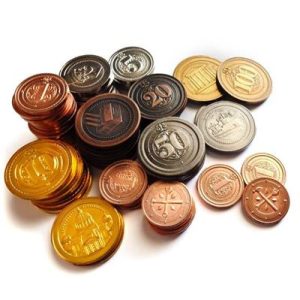 Hegemony: Pack of 85 Metal coins-HPG_COIN_01
