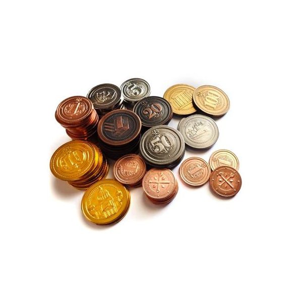 Hegemony: Pack of 85 Metal coins-HPG_COIN_01