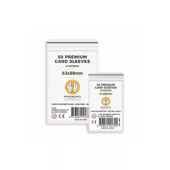 Hegemony: Sleeves Set (Bundle pack) – prémium kártyatok csomag