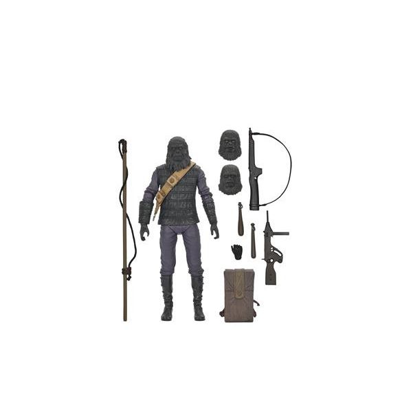 Planet of the Apes - 7” Scale Action Figure - Ultimate Gorilla Soldier-NE29981-01