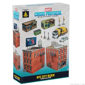 Marvel Crisis Protocol - NYC City Block Terrain Collection - EN-CPE06