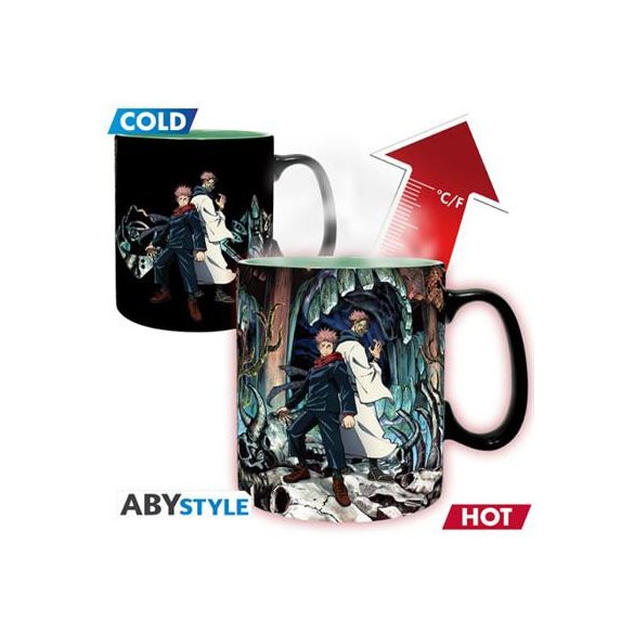 JUJUTSU KAISEN - Mug HeatChange- 460ml- Itadori & Sukuna-ABYMUGA511