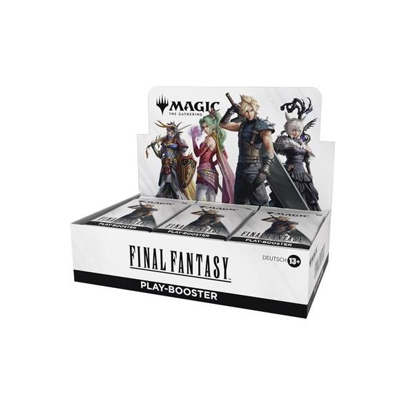 MTG - Final Fantasy Play Booster Display (30 Packs) - DE-D38421000
