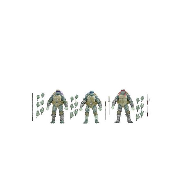 TMNT (The Last Ronin) - 7" Scale Action Figure - Ghost Brothers 3 Pack-NE54523-01