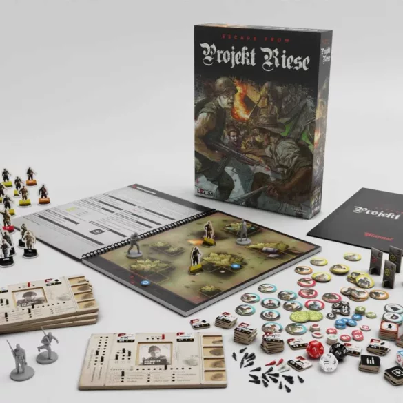 Escape from Projekt Riese BOOK Set - angol nyelvű Book/Travel Edition
