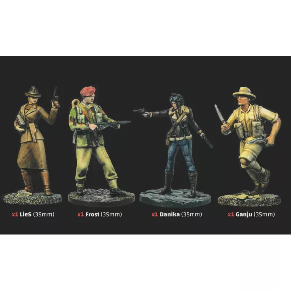 Escape from Projekt Riese - Hero Characters - EN-PU-EFPR254M