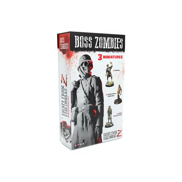 Boss Zombies - EN, 3 darabos műanyag figura szett