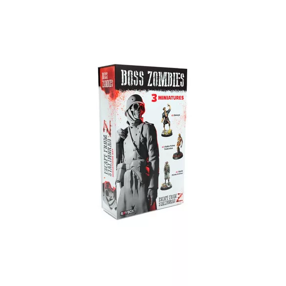 Boss Zombies - EN, 3 darabos műanyag figura szett