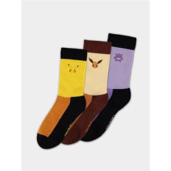 Pokémon - Crew Socks (3 Pack) - 39/42-CR883055POK-39/42