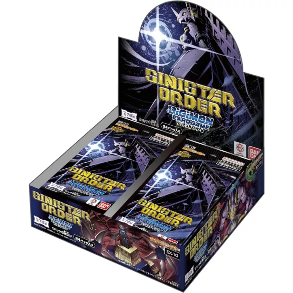 Digimon Card Game - Sinister Order EX-10 Extra Booster Display (24 Packs) - EN-2806575