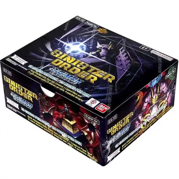 Digimon Card Game - Sinister Order EX-10 Extra Booster Display (24 Packs) - EN-2806575