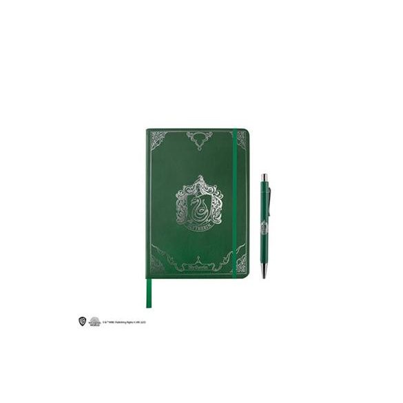 Slytherin Deluxe Notebook and Pen - Harry Potter-CR5602