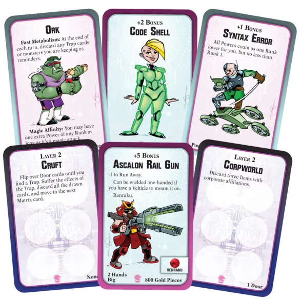 Munchkin Shadowrun: Hack The Future - EN kártyajáték