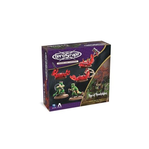 Heroscape: Molten Crustaceans and Tanuki Tricksters Army Expansion - EN-RGS02796