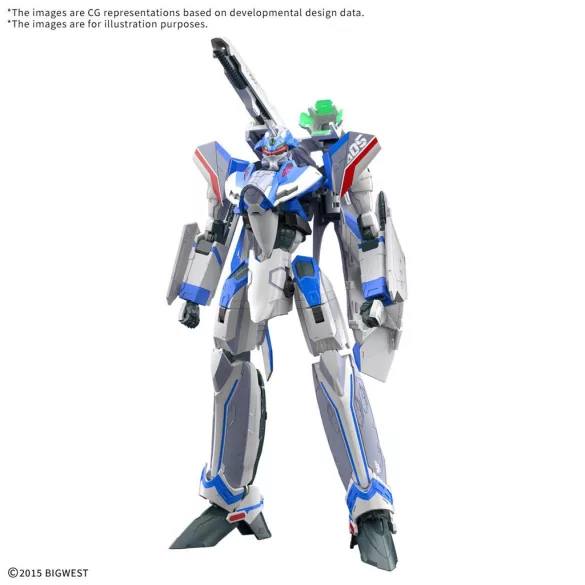 HG 1/100 VF-31J Siegfried modellkészlet (Hayate Immelmann Use)