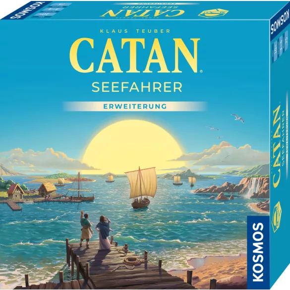 CATAN Seefahrer társasjáték kiegészítő - német kiadás