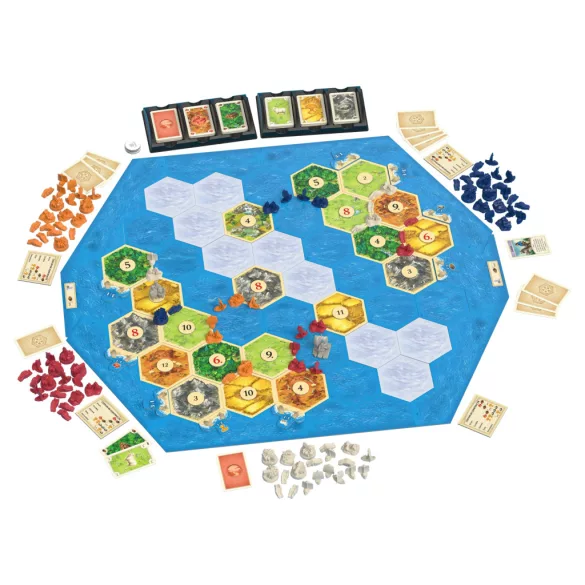 CATAN Seefahrer társasjáték kiegészítő - német kiadás