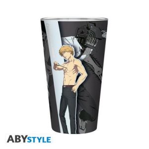 CHAINSAW MAN - Large Glass - 400ml - Trio - box-ABYVER292