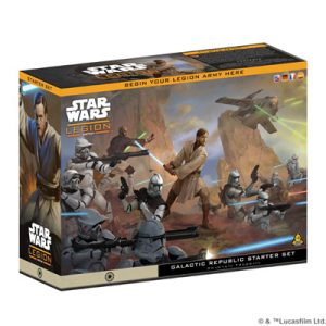 Star Wars: Legion - Galactic Republic Starter Set - EN/DE/SP/FR-SWQ19
