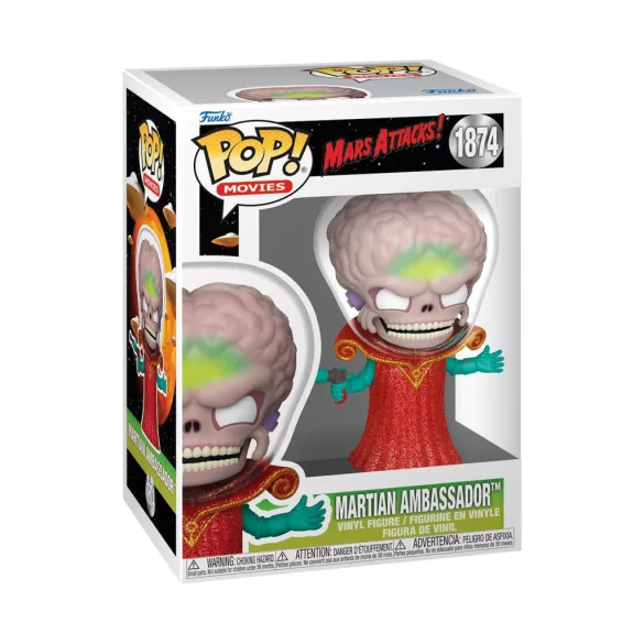 Funko POP! Movies: Mars Attacks - Alien Leader figura