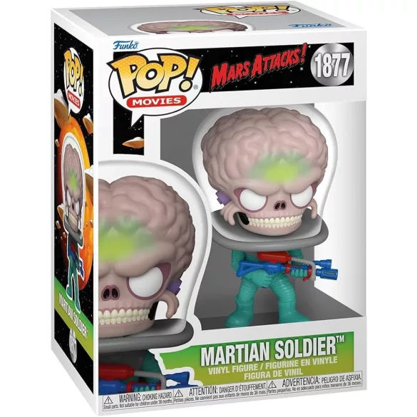 Funko POP! Movies: Mars Attacks - Alien Soldier gyűjthető figura