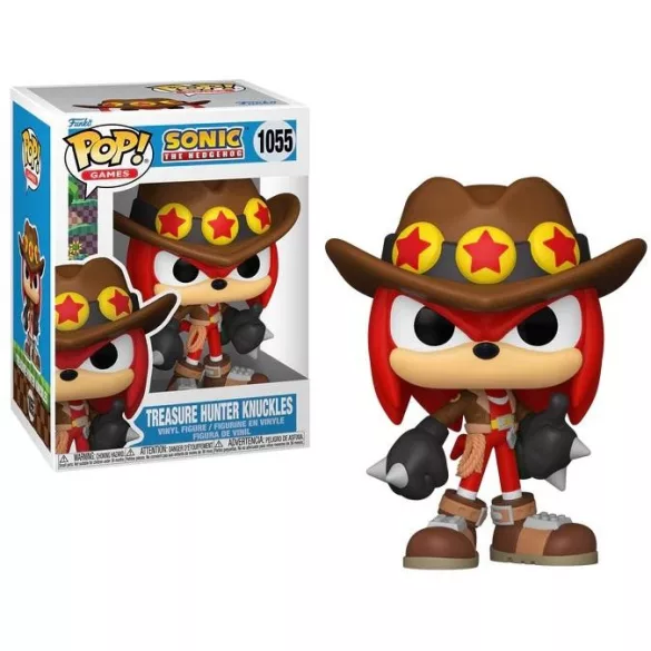 Funko POP! Games: Sonic - Treasure Hunter Knuckles figura